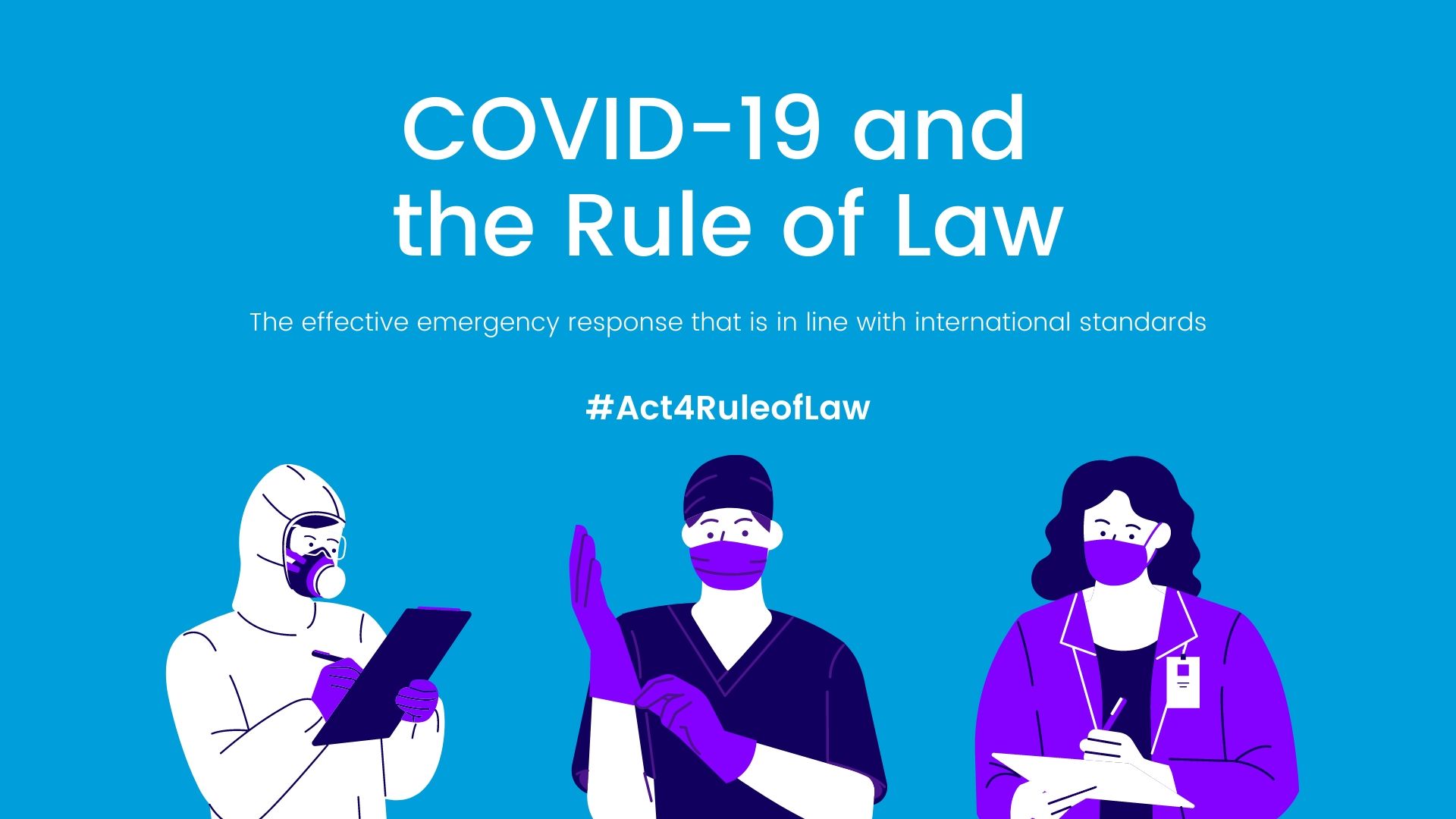 COVID-19 and the rule of law illustration